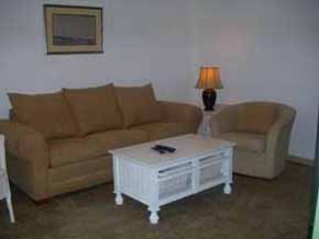 View of Acadia Memories rental vacation cottage family room